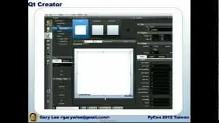 [PyConTW 2012] Qt Quick GUI Programming with PySide by 李文定 (Garylee)