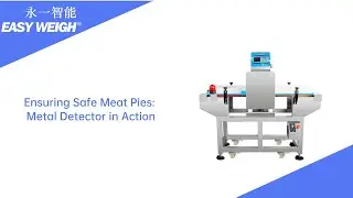 Ensuring Safe Meat Pies: Metal Detector in Action!