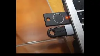 Part 1 Yubikey Biometric Key Problems (Blinking Orange)