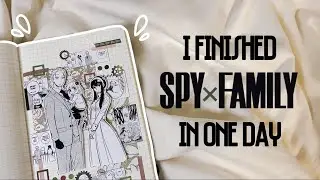 I finished SPY x FAMILY in ONE DAY [journal and chat with me]