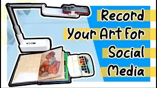 Recording Topdown Time-lapse Videos FOR ARTISTS - (Viozon Unboxing)