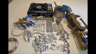 How to guide for making fishing sinkers