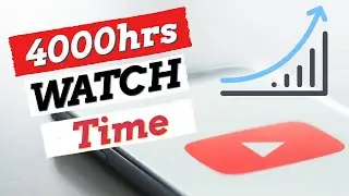 How to Check 4000 HOURS Watch Time - Must Watch!