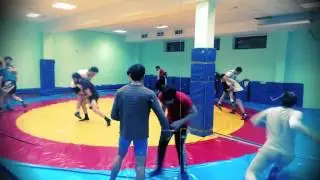 Разминка в борцовском клубе Tiger