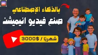 صنع انيميشن مجاني لليوتيوب بالذكاء الاصطناعي | عمل فيديو كرتوني بالذكاء الاصطناعي