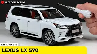 Unboxing of Lexus LX570 1:18 Diecast Model Car by LCD Models (4K)
