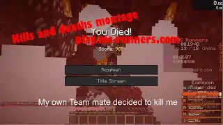Kills and deaths montage (mc-runners)