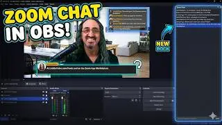 How to Show Zoom Chat in OBS (with Profile Names & Pics)