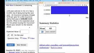Expected Profit or Loss using Stapplet
