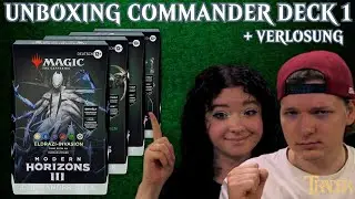 MTG Modern Horizons 3 Commander Deck Opening deutsch #1 | Magic the Gathering | Review | Trader 2024