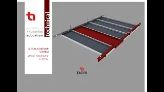 Koridor Asma Tavan Sistemleri / Metal / TACER