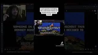 i just speedrun remaking the underwater theme of donkey kong country #donkeykong #nintendo
