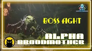 ALPHA BROODMOTHER /  BOSS FIGHT/ THE ISLAND #arksurvivalascended  #broodmother #theisland
