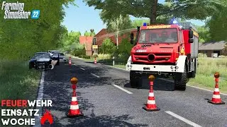 Die Ostseewehr! 🚒 Autobrand an der Ostseeküste! Einsatz für die Freiwillige Feuerwehr!