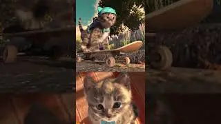 CUTE CAT LITTLE KITTENS STORY OF A LITTLE CAT  Cartoon for Kids Learning
