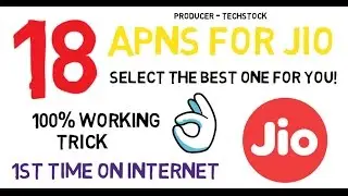 18 Best APNs TO BOOST JIO SPEED Select best one for you! Latest November trick to increase speed!