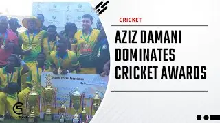 Azziz Damani dominates Cricket awards