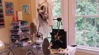 Wallbreaker Halloween Prop with a Wiper Motor