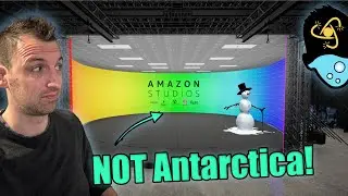 Flat Earther Thinks They Put Antarctica in a Studio