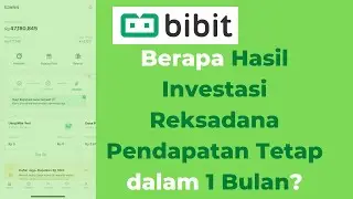 Hasil Investasi Reksadana Pendapatan Tetap | RDPT dalam 1 Bulan