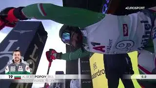 22.01.2023 Albert Popov, Kitzbühel SL, 1st Run