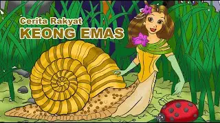 LEGENDA DONGENG KEONG MAS #cinta #happycoloring #dongeng #animation