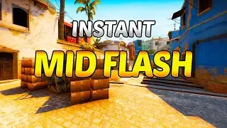 CSGO: Instant Mirage Flashes for Middle 