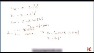 Organizing Computations of the Transform - CORDIC