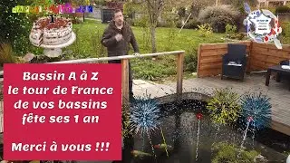 bassin A à Z fête ses 1 an 15 000 abonnés sur Facebook merci