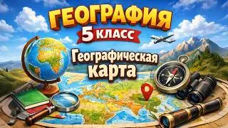 §16 "Географическая карта", География 5-6 классы, Полярная звезда