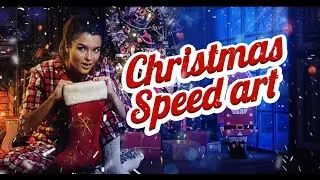PHOTOSHOP SPEER ART CHRISTMAS