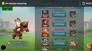Lords Mobile: Mastercook Stage 5 FTP (Rose, Snow, Prima) (Tips in Discription)