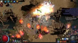 Clearing alch'd/corrupted T14 map Day2 of Bestiary [Lioneye Raider]