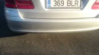 E320CDI exhaust amg system