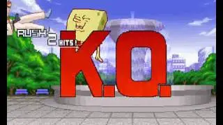 Mugen - Spongebob vs Kung Fu Man