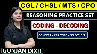 CODING DECODING  - IMPORTANT PYQs PRACTICE SESSION