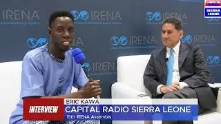 #capitalradiosl: An exclusive interview with the Director General of IRENA, Francesco LA Camera