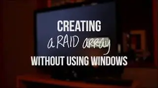 How to Create a RAID Volume without Using Windows | Owen Crisp