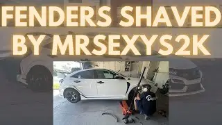 FK8 TYPE R: Fenders Shaved by MrSexyS2K
