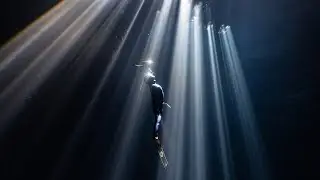 Bubble ring magic in a cenote