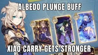 Albedo Changes Make Xiao Hypercarry Stronger! | Genshin TCG