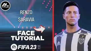 FIFA 23 - RENZO SARAVIA Face + Stats (Tutorial)