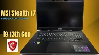 Msi stealth 17 studio A13VG ram & ssd upgrade