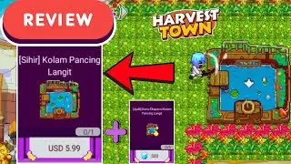 Review Sky Fish Pool - Harvest Town