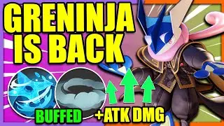Long Awaited GRENINJA BUFFS are finally here!! | Pokemon Unite