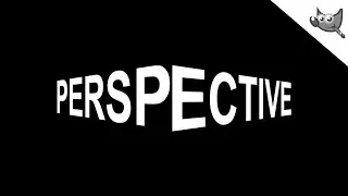 GIMP: Perspective-text Effect