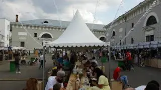 Маркет местной еды в Музее Москвы