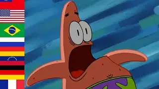 Patrick screams in mortal terror in 18 different languages