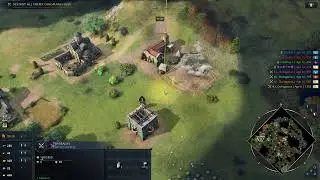 AOE 4v4 Co-op Byzantine [Random Civ]