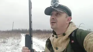 Горе охота на зайца! Застрял, меня спасла Лесная Охрана!